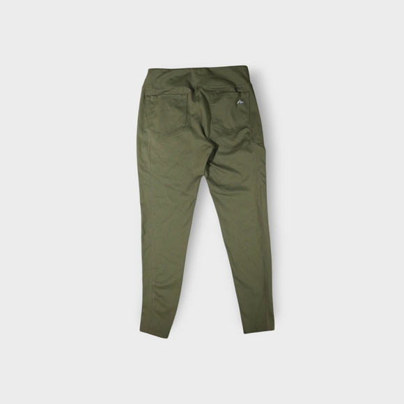 Ridgecut Toughwear Work Leggings Pants Women's M Olive Pull On Stretch Utility - Picture 9 of 12